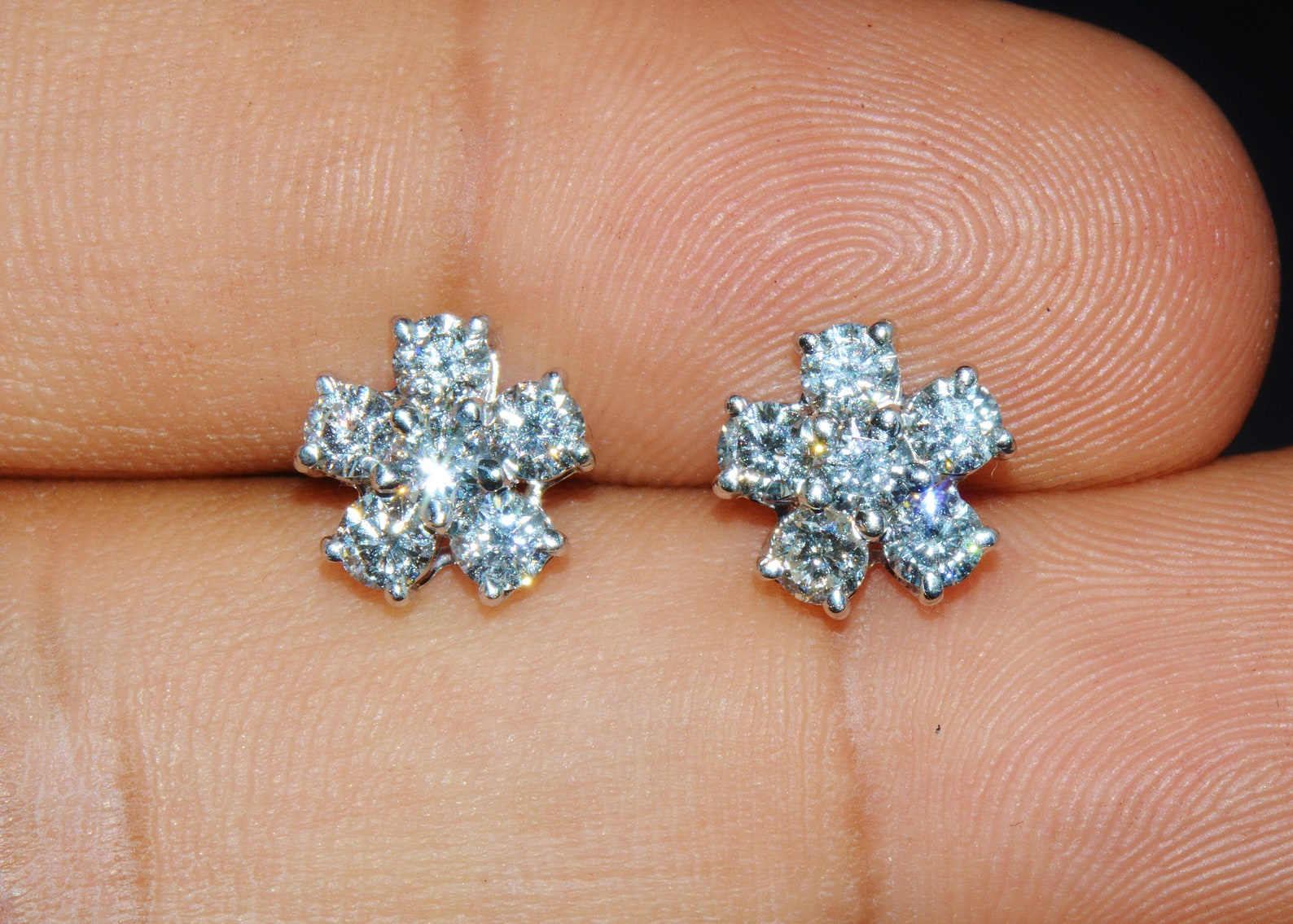 Ruby Diamond Earrings Ruby Earrings Certified Natural | Etsy