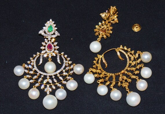 Emerald Earrings - Ruby Earrings - Certified Natu… - image 5