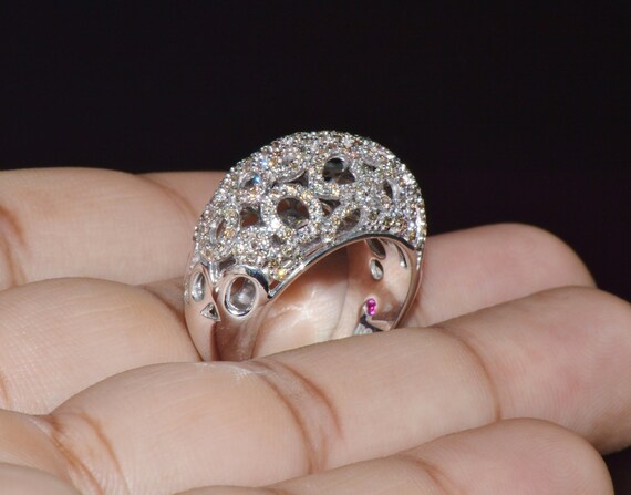 Roberto Coin Mauresque Ring Vintage Natural 1.50cts Diamond 750