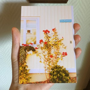 Carte postale suédoise, Carte postale scandinave, Carte postale de voyage, Mini impression, Carte postale nordique, Impression d'art suédoise, Impression florale, Impression rétro