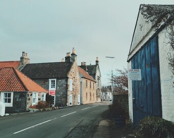 Culross Village Street Print, Scotland Wall Art, Photography Print,UK, United Kingdom, Scotland Print, Scotland Photography