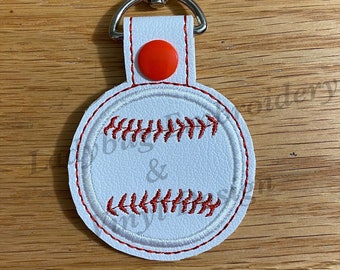 Baseball/Softball Key fob design