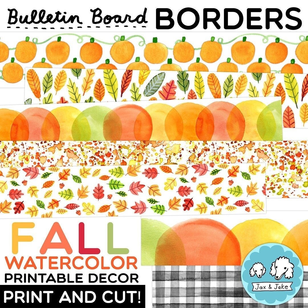 Bulletin Board Letters Printable - Etsy