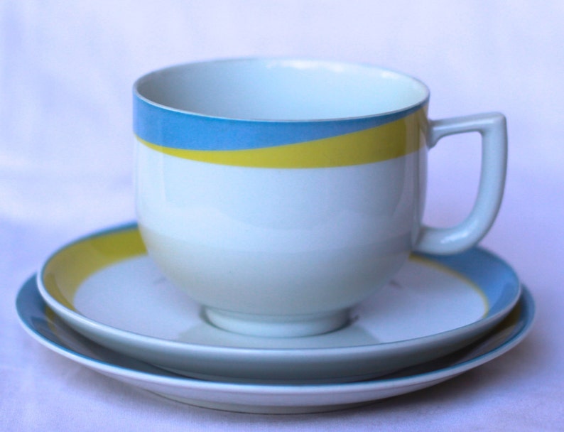Suppentasse Arzberg Cult Blue Line 2 tlg