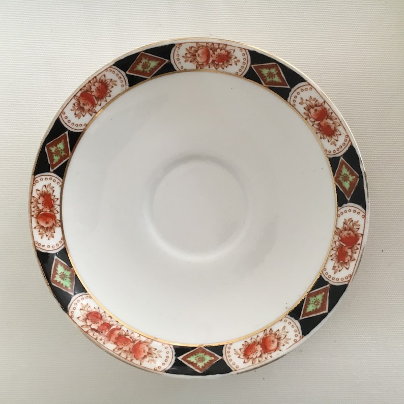 Vintage Standard China Saucer Imari Pattern English Bone China 1940s Saucer
