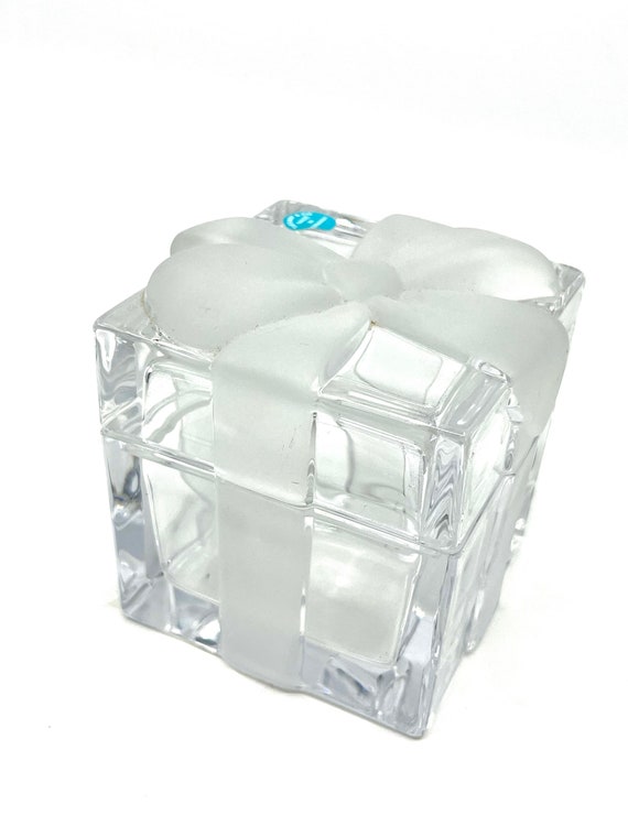 Tiffany & Co Crystal Bow Jewellery Box Trinket Box NEW Without Etsy