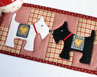 Scottie Dog Mug Rug Pattern