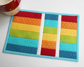 Flip and Quilt Mug Rug Pattern