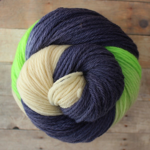 Hand Dyed Yarn - Nautical Lime