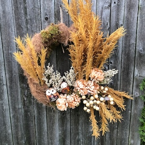 Fall wreath, Autumn wreaths, Thanksgiving front door, Fall decor, Autumn decor, Home Decor, Front door decor, Wall decor, Door decor
