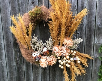 Fall wreath, Autumn wreaths, Thanksgiving front door, Fall decor, Autumn decor, Home Decor, Front door decor, Wall decor, Door decor