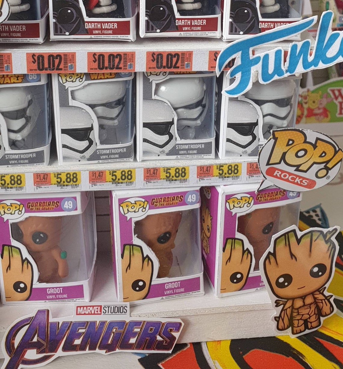 funko pop scale