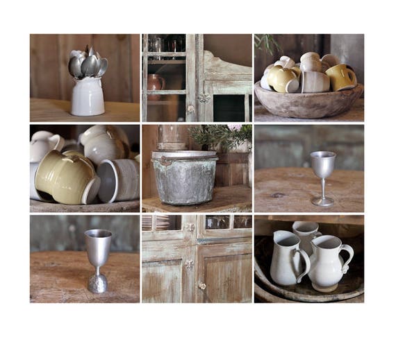 Modern farmhouse wall art rustic collection gallery wall set | Etsy