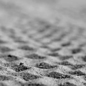 Black and white sand photography print, beach abstract art coastal print, beach minimal art seashore print, sand wall art beach house decor image 1