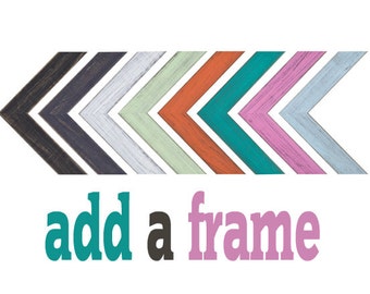 Framed art, add a frame to any photograph from this shop for a picture framed art, distressed framed wall art, pink blue teal white unmatted