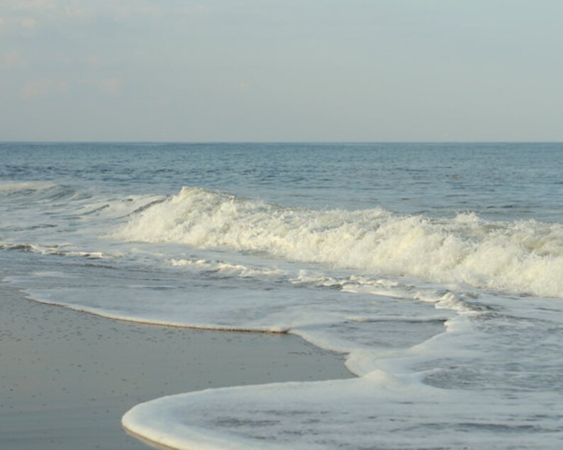 Pale Blue Coastal Wall Art Set 4 Prints Nautical Pictures Etsy