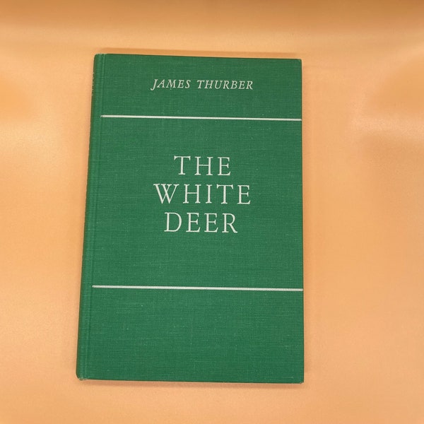 Vintage James Thurber Novel-to-Blank Book, Upcycled/Recycled/Repurposed Vintage Book, Handbound Artist's Sketchbook, Green Diary/Journal