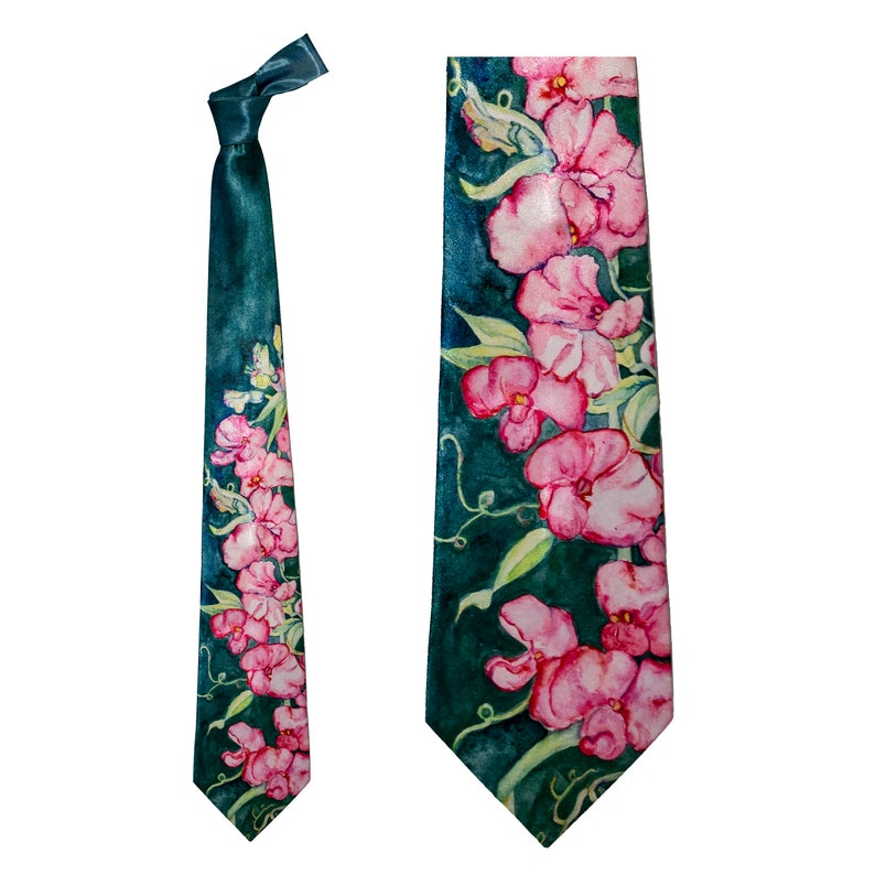 Sweet Pea Necktie