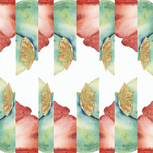 Popstrich Design Ceramic Tile - 8x8 inches