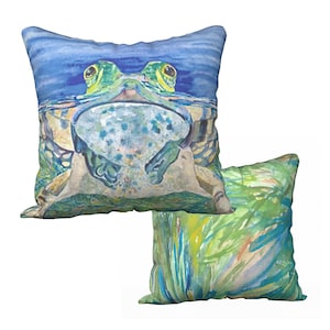 My Prince (Frog) Throw Pillow Cover