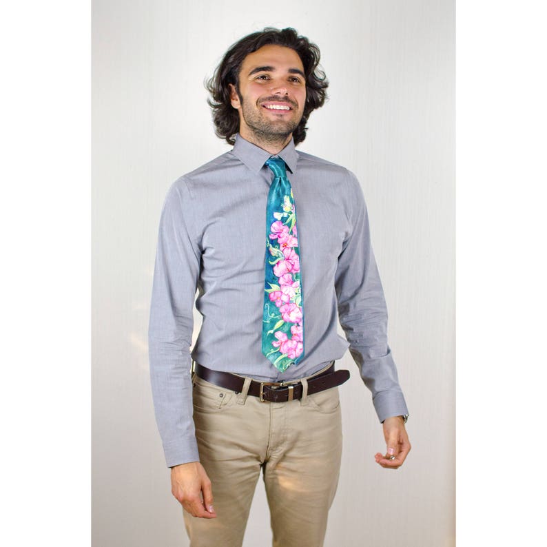 Sweet Pea Necktie