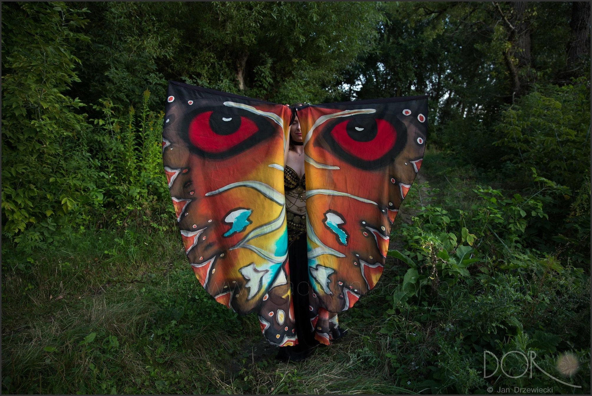 Mothra Wings Pattern of Godzilla 2019. Belly Dance Unique Etsy UK
