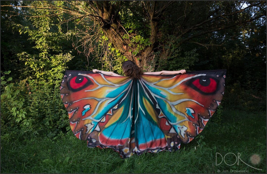 Mothra Wings Pattern of Godzilla 2019. Belly Dance Unique Wings Made to