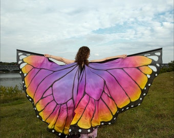 Pastel butterfly dance wings.  Ready to ship