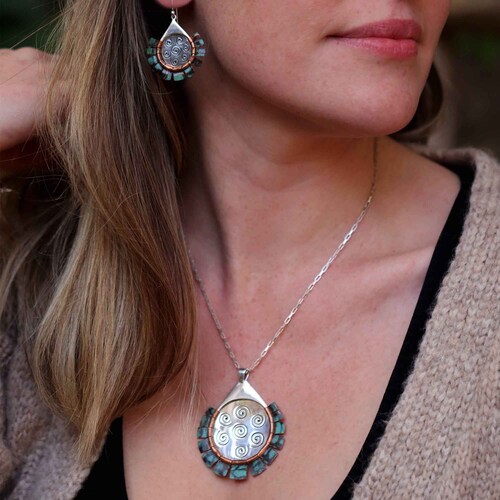 Spiral shops Dance Earrings