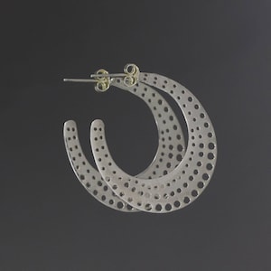 Silver Holy Hoops - Small