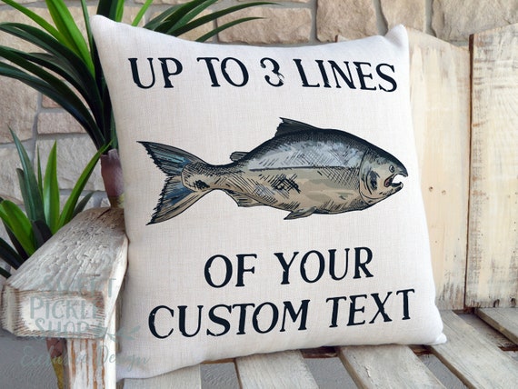 Salmon hot sale fish pillow