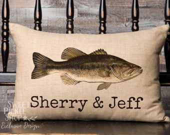 gone fishing pillow