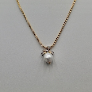 The Modern Antoinette Baroque Pearl Pendant