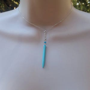 Kristen's Wrappable Turquoise Y Necklace image 4