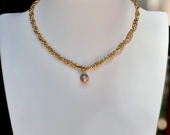 The Geneviève Baroque Pearl Pendant