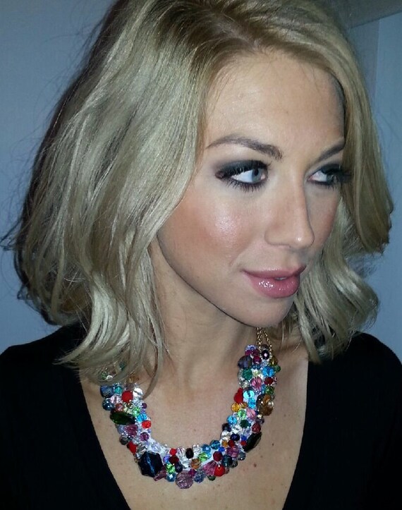 Nastassia s Bejeweled Necklace Etsy Canada