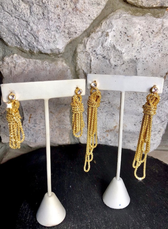 Stassi's Reunion 8 Greco-roman Earrings 18k Gold Fill Cz Stud 18k