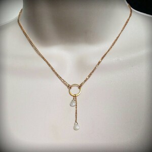 The Silverite Stone Lariat