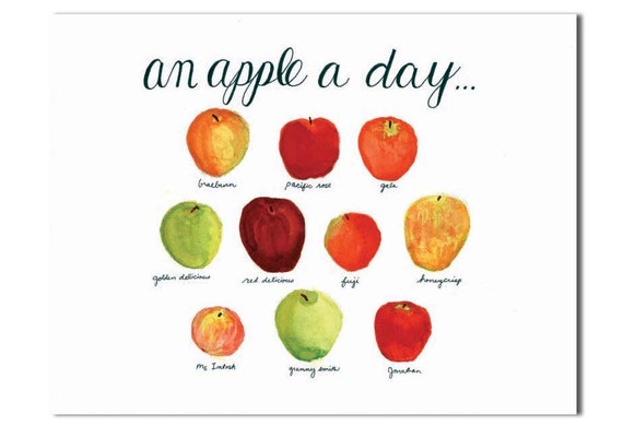 Apple Chart Fruit