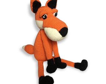 Amigurumi Fox crochet pattern pdf tutorial