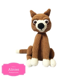 Cat with dots amigurumi PDF pattern crochet Englisch