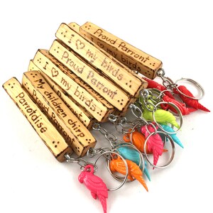 Parrot-Lover Keychain / Charm