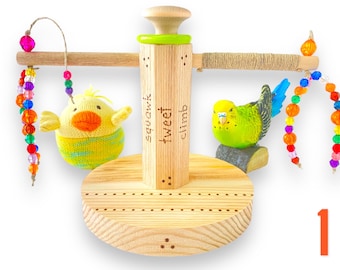 BIRD TOY: Small Play T-STAND