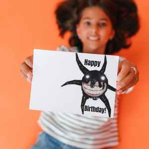 Doors Roblox Birthday Card, digital printable birthday card, made to order  personalised Doors birthday card for PNG/ PDF