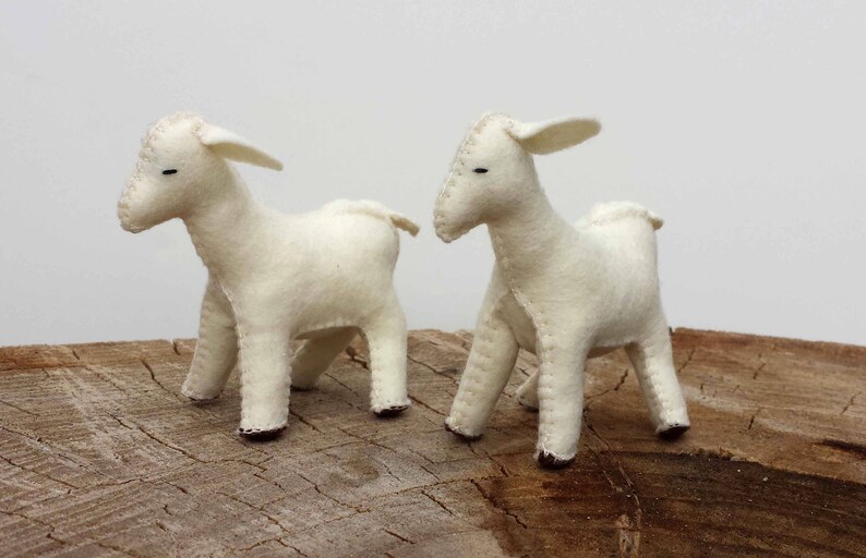 Felt Goat Felt Billy Goat Billy Goat Etsy