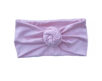 Petal pink Top Knot