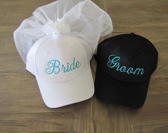 Bride And Groom Hats Etsy