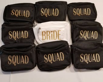 team bride bum bag