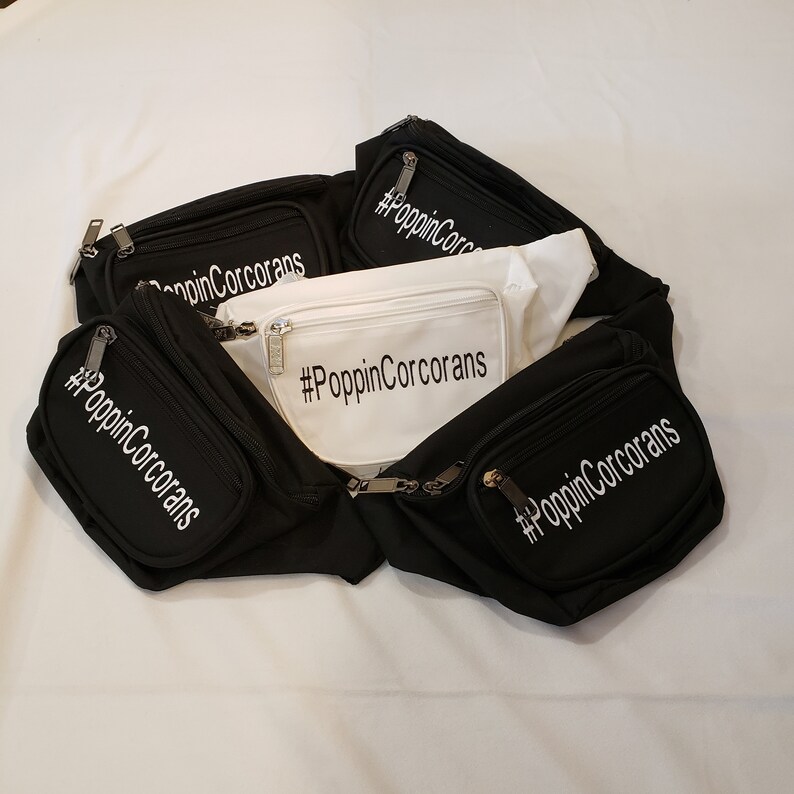 Bridesmaid Gift Personalized Waist Pack 12 Colors Custom # Fanny Packs Festival Pack Bumbag