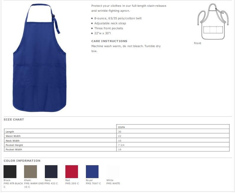 Christmas Baking Crew Embroidered Christmas Apron Christmas Apron Holiday Apron Gift Apron